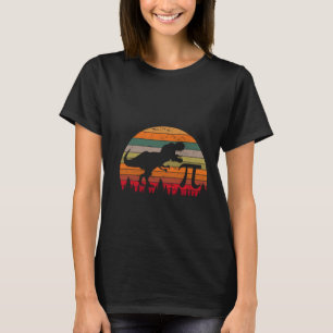 T-shirt Retro Pi Day 3.14 Dinosaure Drôle Pi Day Math Tout