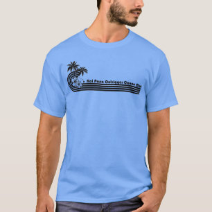 T-shirt Rétro pièce en t de logo de Kai Pana