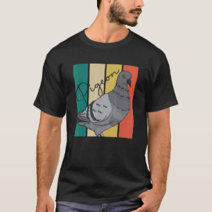T-shirt Retro Pigeon Animal Pigeon éleveur Oiseau Pigeon