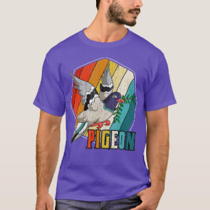 T-shirt Retro Pigeon Lover Animal Bird Pigeon Breeder Pige