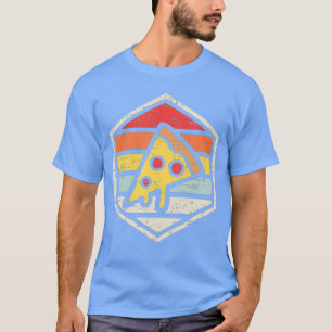 T-shirt Retro Pizza Junk Food