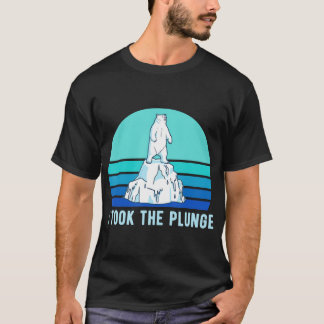 T-shirt Retro Polar Plunge Vintage Ours Polaire Drôle Pris