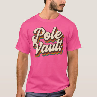T-shirt Rétro Pole Vault Design - Pole Vault