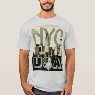 T-shirt Retro Pop Art Comic New York City NYC USA