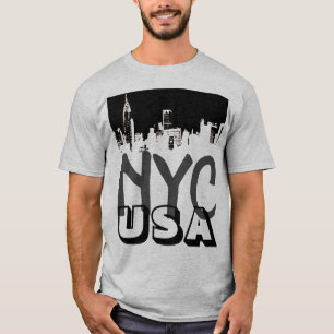 T-shirt Retro Pop Art Comic New York City NYC USA