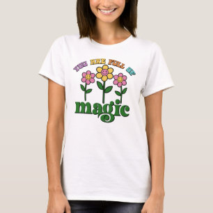 T-Shirt Rétro Pour Femmes, Vous Êtes Plein De Magi