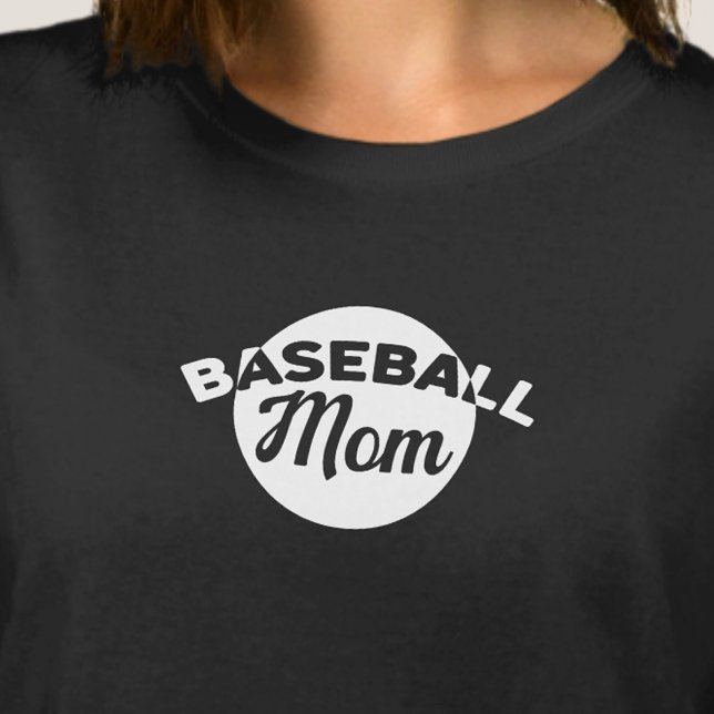 T-shirt Rétro pour Maman de Baseball (Créateur téléchargé)