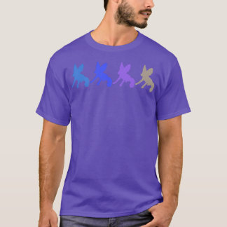 T-shirt Rétro Pour Vintage Fo Silhouette Pour Amoureux des