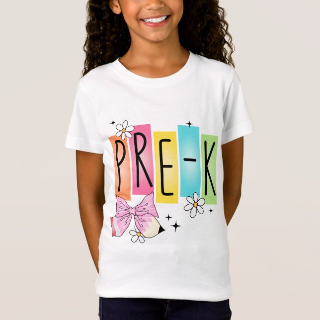 T-Shirt Retro PRE-K  (Devant)