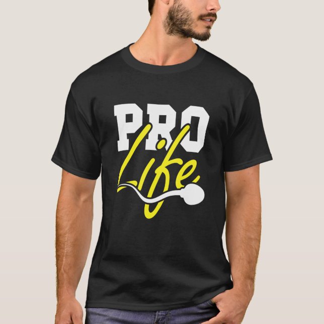 T-shirt Retro Pro Life Generation Anti Abortion Catholic C (Devant)