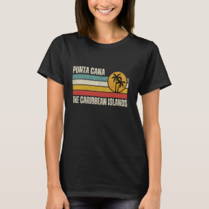 T-shirt Rétro Punta Cana Les Caraïbes Vacances So