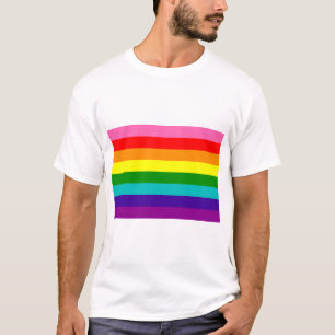 T-shirt Retro Rainbow 8 Pride