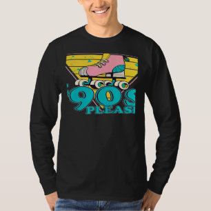 T-shirt Rétro, ramenez-moi aux rollers quad des années 90