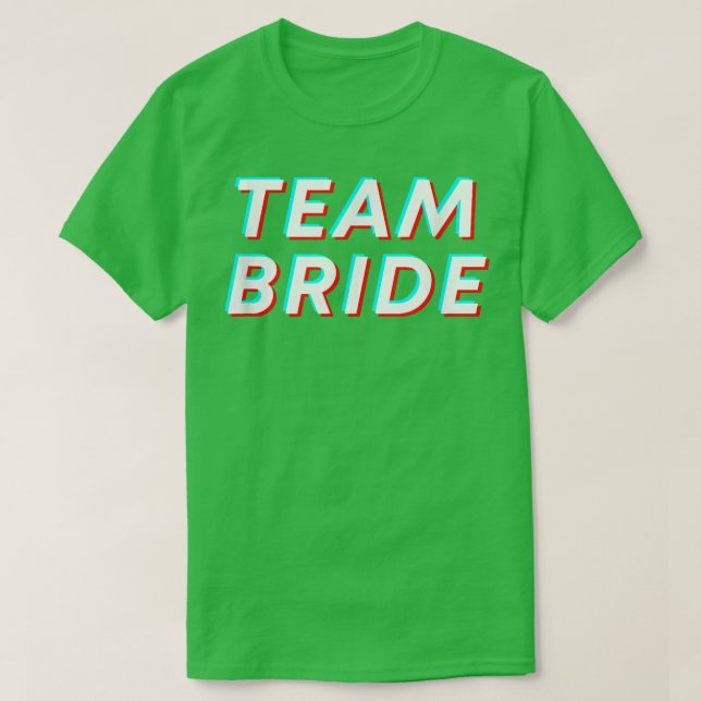 T-shirt Retro Rave Festival Team Bride Bachelorette Bach B (Design devant)