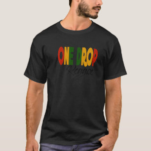 T-shirt Retro Reggae Music One Drop Jamaica Roots & Cultur