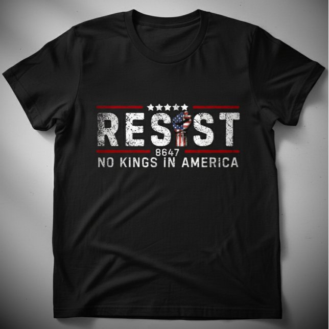 T-shirt Rétro Résistez Pas De Rois En Amérique (Créateur téléchargé)