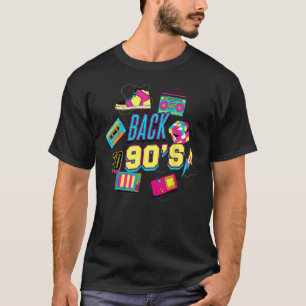 T-shirt Retro Retour aux années 90 Graphic Design Vintage 