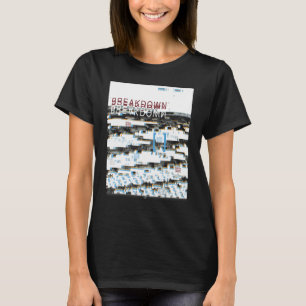 T-shirt Rétro-Rétro Ordinateur Glitch Geek programmeur Ne