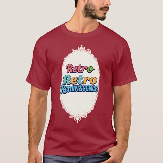 T-shirt Rétro Rêverie (Devant)