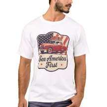 Retro Roadtrip USA 4 juillet Patriotique