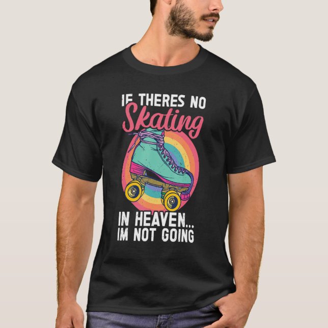 T-shirt Retro Rollerskates 80's Derby Roller Skating pour  (Devant)