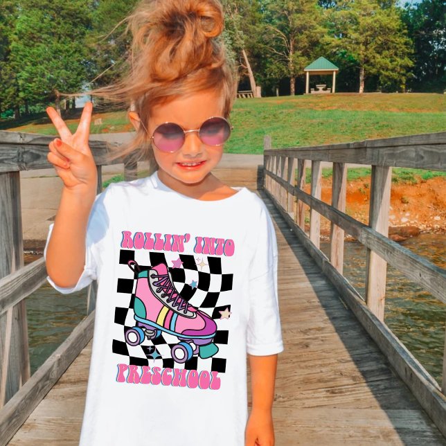 T-shirt Retro Rollin' en maternelle (Créateur téléchargé)