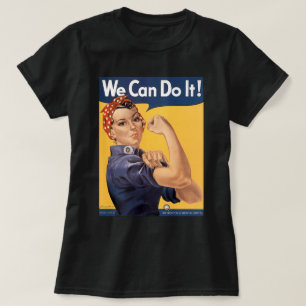 T-shirt Rétro Rosie nous pouvons le faire