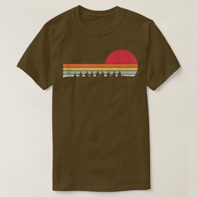 T-shirt Retro Rowing (Design devant)