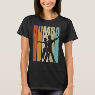 T-shirt Retro Rumba Dancing Passion pour la danse folklori