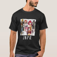 Retro RWBY caractères japonais Imaginaire Anime JN