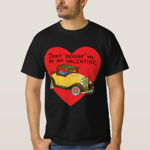 T-shirt Retro Saint-Valentin, Ne Me Esquive Pas, Sois Mon 
