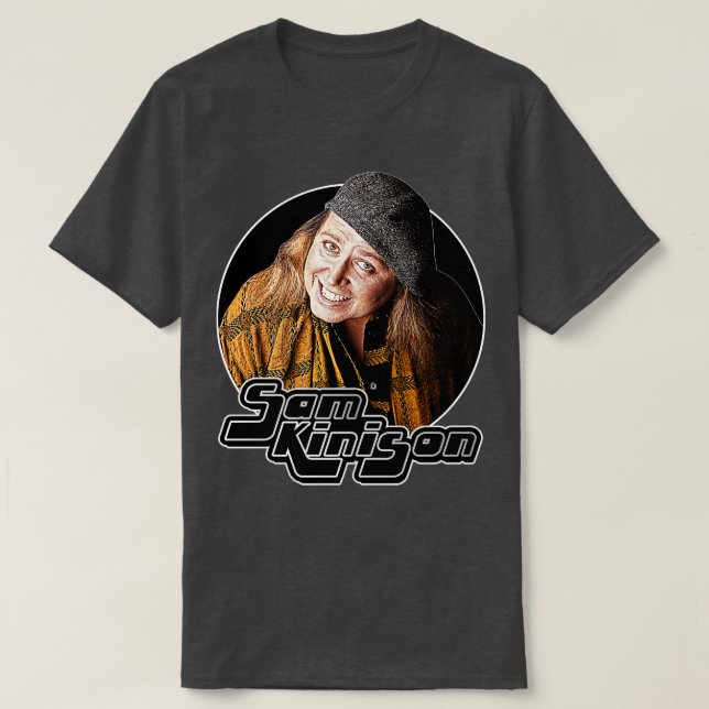 T-shirt Retro Sam Kinison Hommage au sourire (Design devant)