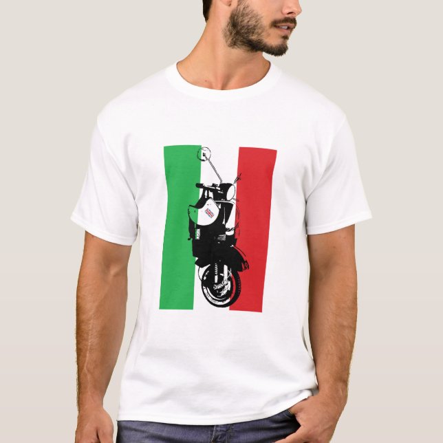 T-shirt Rétro scooter de Moto | (Devant)