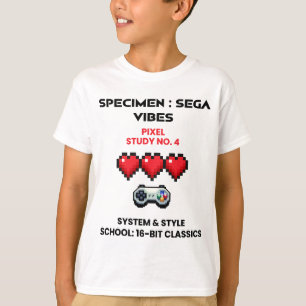 T-shirt Retro Sega Vibes Étude de Pixel N° 4