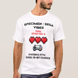 T-shirt Rétro Sega Vibes Étude de Pixel N° 4
