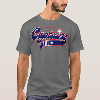 T-shirt Retro Shreveport Capitaines Ligue Mineure de Baseb