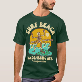 T-shirt Retro Sixties Surf Beach Vandenberg AFB California