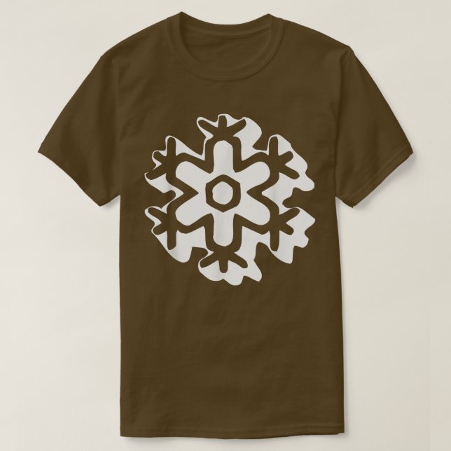 T-shirt Rétro Snowflake Super 531 (Design devant)