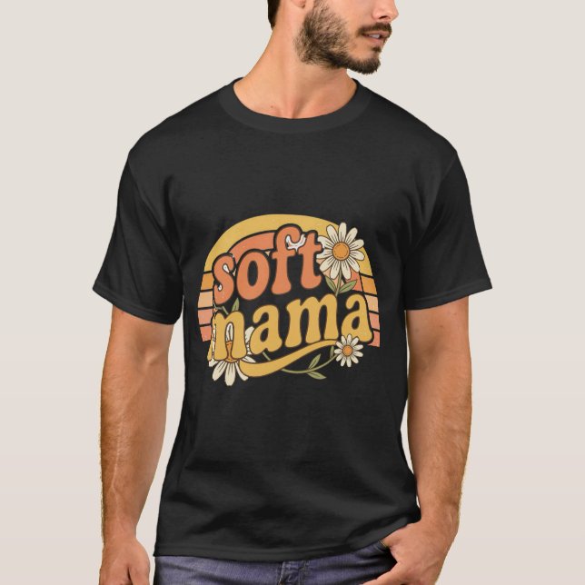 T-Shirt Rétro Soft Mama (Devant)