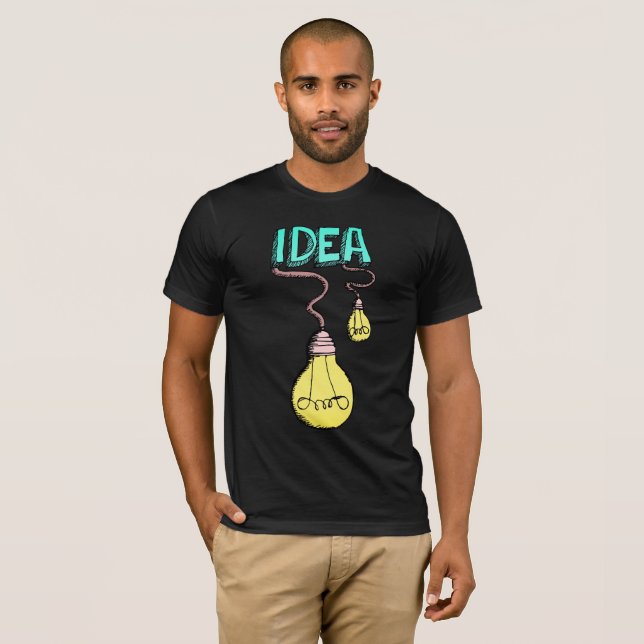 T-shirt Rétro Spark of Genius Tee (Devant entier)