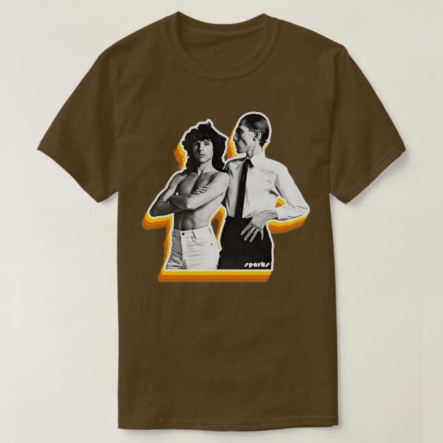 T-shirt Retro Sparks Fade Art (Design devant)