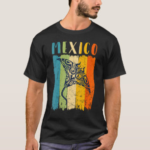 T-shirt Retro Stingray Mexique Thème Amis Famille