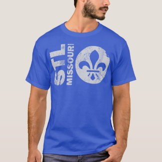 T-shirt Rétro Stl Saint-Louis Missouri