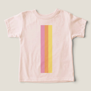 T-shirt Retro Stripes Toddler (Orange Multi)