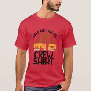 T-shirt Retro Style Help Me Im On A Family Vacation 2360 