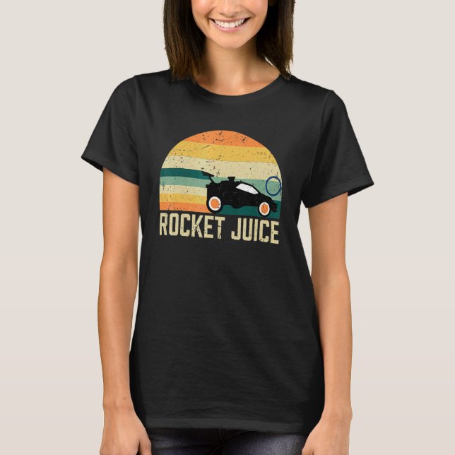 T-shirt Retro Style Rocket Rc Soccer (Devant)