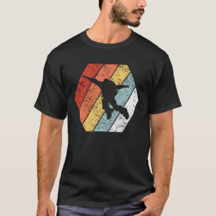 T-shirt Rétro style vintage drôle du parachutisme 80s