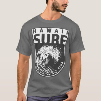 T-shirt Retro Summer California Surfing Vintage Hawai Surf
