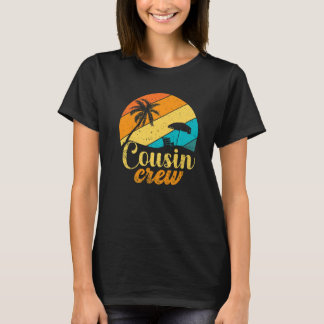 T-shirt Retro Summer Family Vacation Vintage Beach Cousin