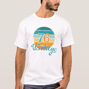 T-shirt Retro Sunset 76 Vintage